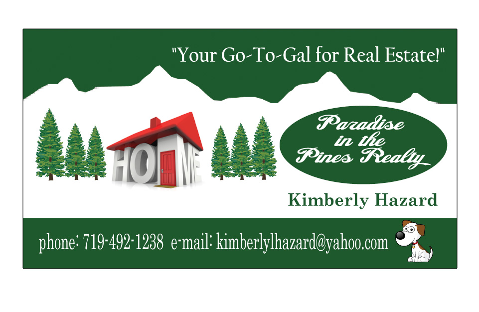 Business Card Design by Maden for Paradise in the Pines Realty, LLC | Design #3512029