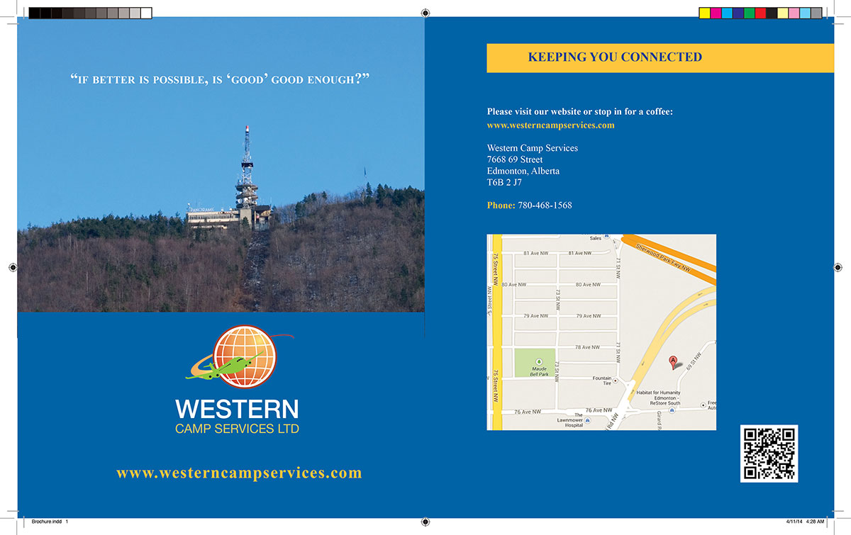 Brochure Design by eayeri for Western Camp Services | Design #3510478