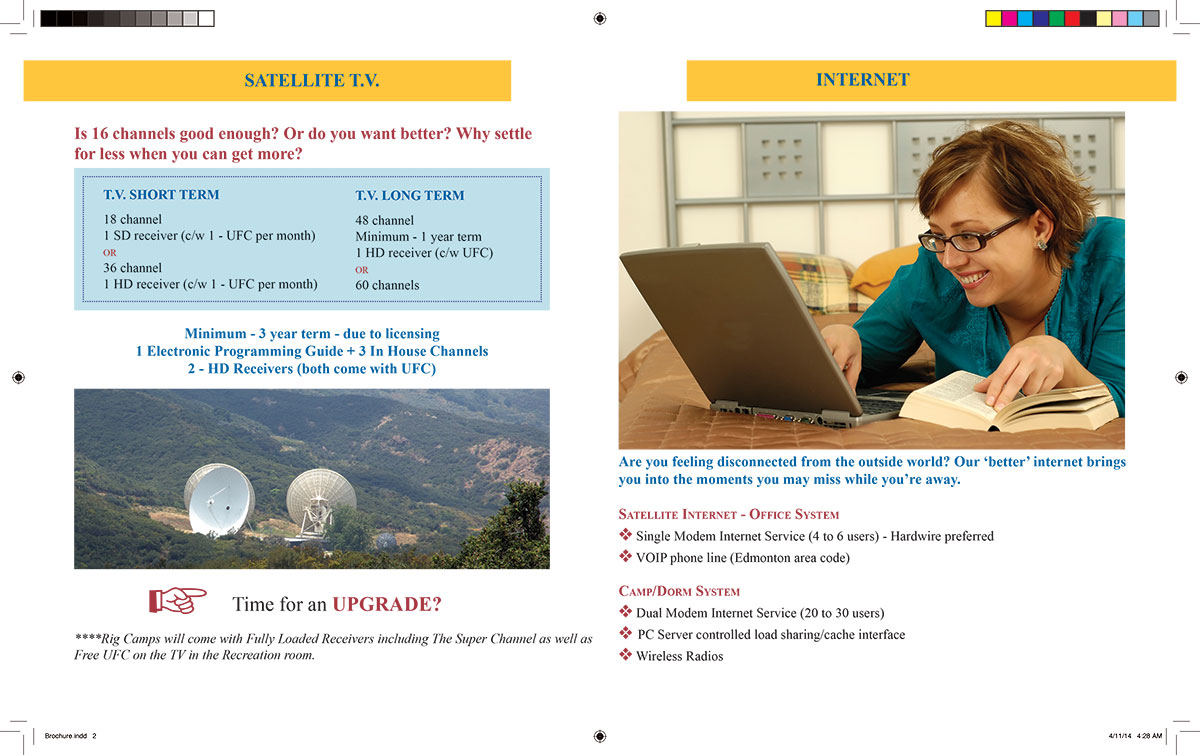 Brochure Design by eayeri for Western Camp Services | Design #3510483