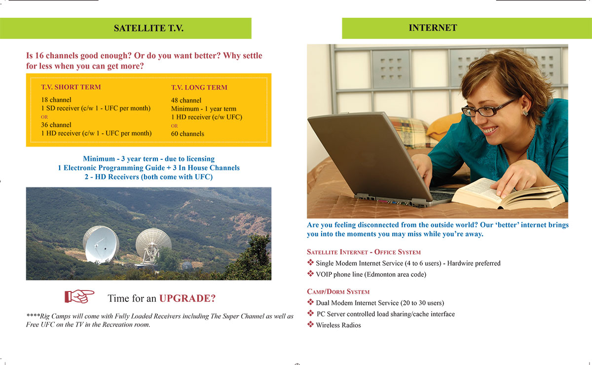 Design de Brochure par eayeri pour Western Camp Services | Design #3510742