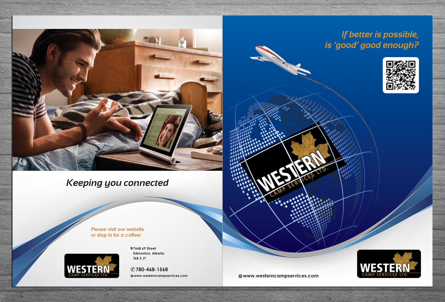 Brochure Design by Sbss for Western Camp Services | Design #3489152