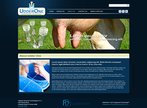 Web Design by Latest Design Ideas for UdderOne | Design: #3492152