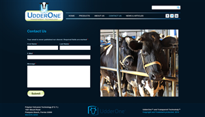 Web Design by Latest Design Ideas for UdderOne | Design: #3492154
