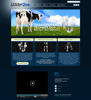 Web Design by Latest Design Ideas for UdderOne | Design: #3492369