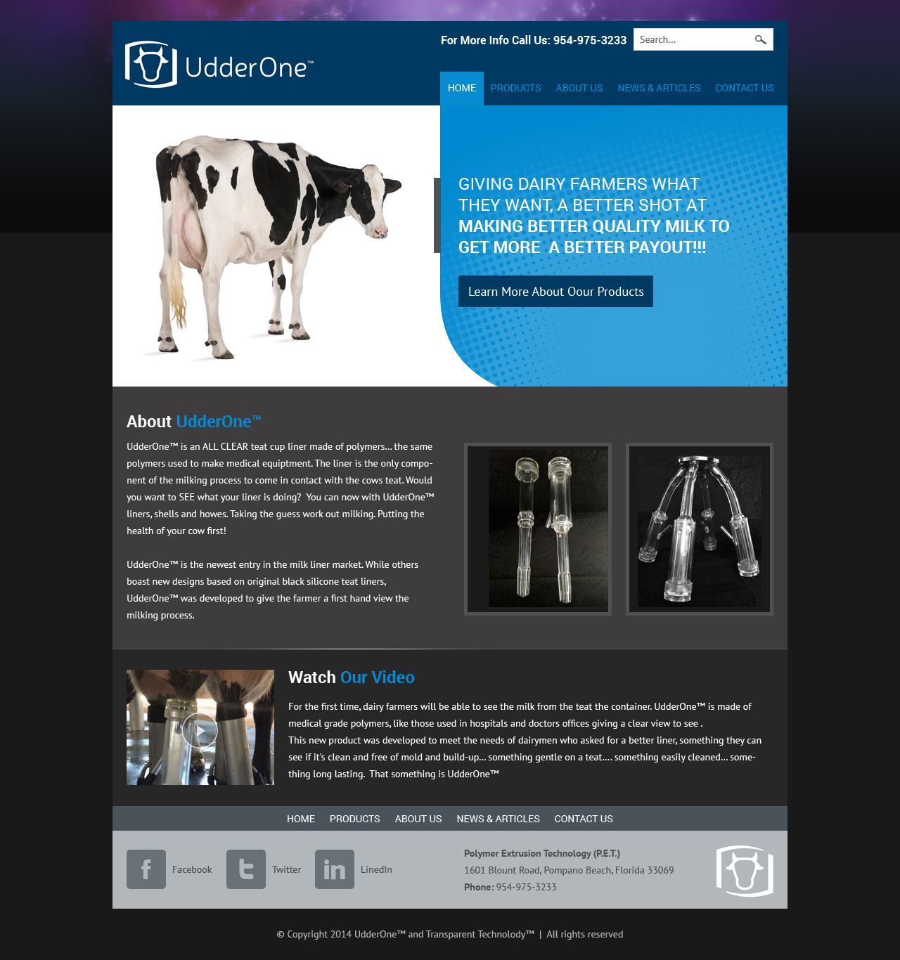 Web Design par Manuli pour UdderOne | Design #3490249