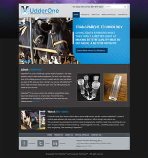Web Design by Manuli for UdderOne | Design #3504755