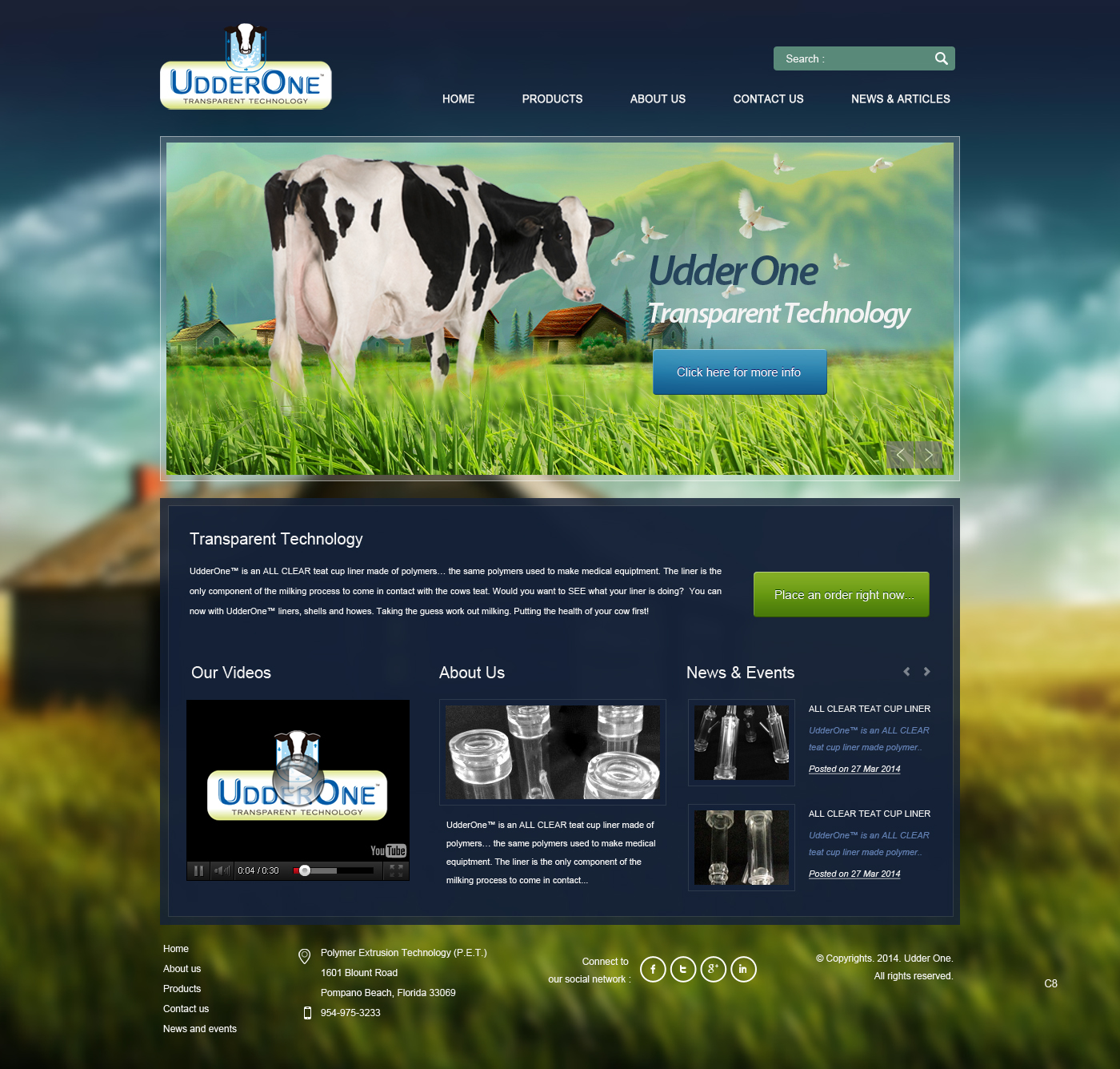 Diseño Web por pb para UdderOne | Diseño #3491401