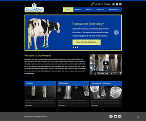 Web Design by pb for UdderOne | Design #3502019
