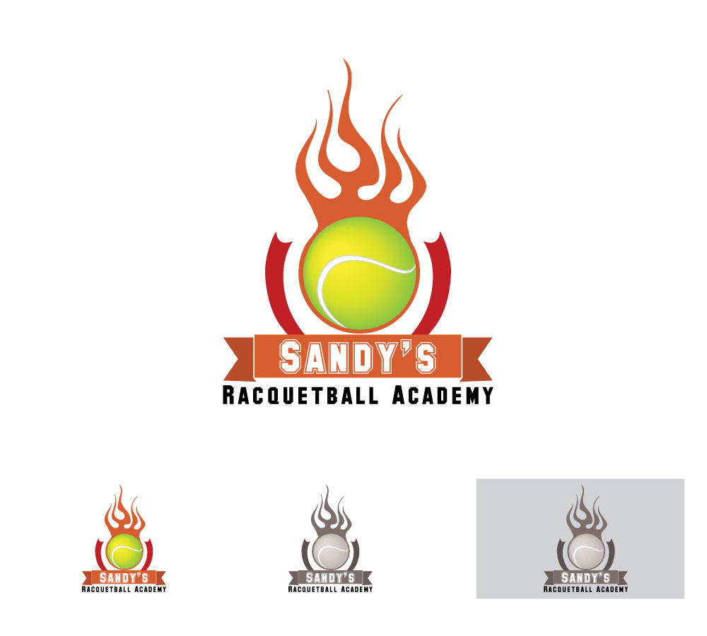 Logo Design by Imagiacian for Sandy's Racquetball Academy | Design #3488864