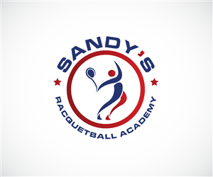 Logo Design by wolf for Sandy's Racquetball Academy | Design: #3507527