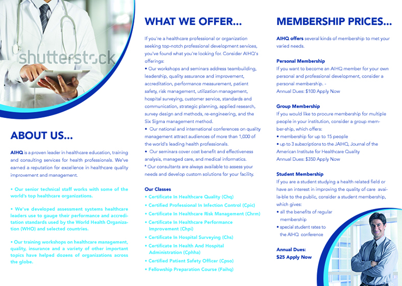 Diseño de Brochure por Adam Knights para AGI Consulting | Diseño #3637673