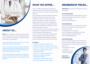 Brochure Design by Adam Knights for AGI Consulting | Design: #3637673