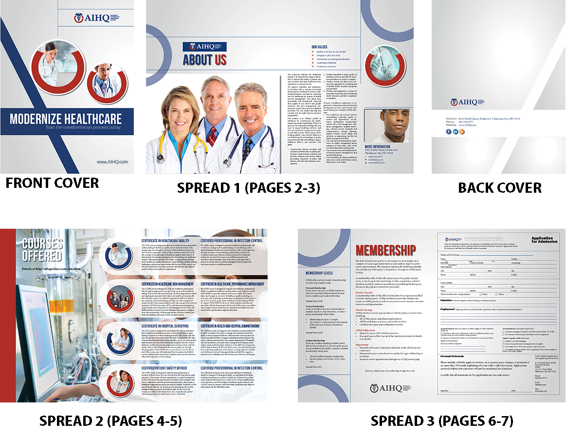 Brochure Design by CreativeQD for AGI Consulting | Design #3716165