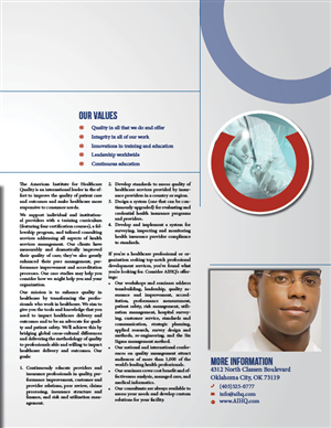 Diseño de Brochure por CreativeQD para AGI Consulting | Diseño: #3716176