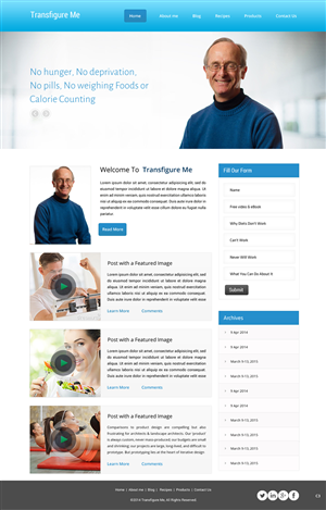 Design Wordpress par pb pour ce projet | Design : #3501956