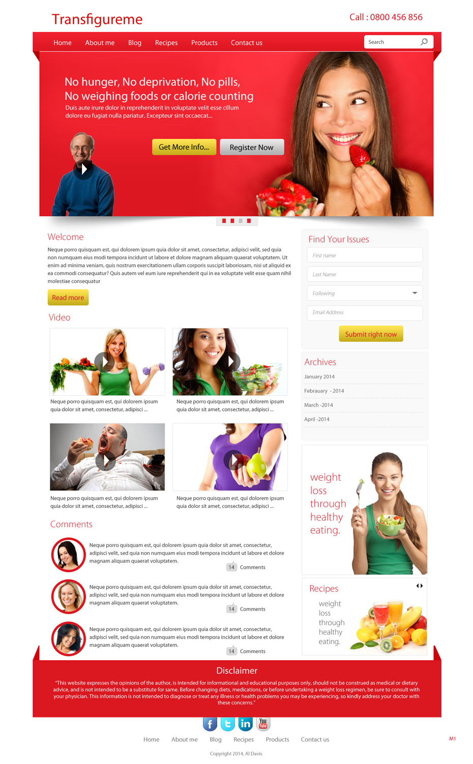 Wordpress Design by pb for this project | Design #3501962