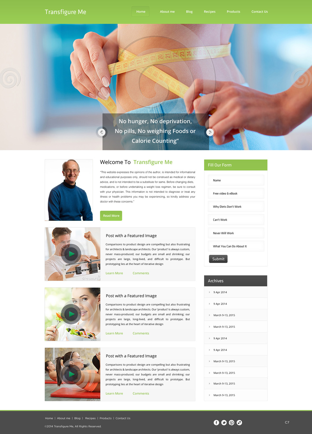 Wordpress Design by pb for this project | Design #3501989