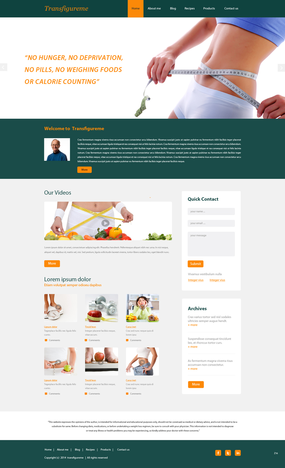 Wordpress Design by pb for this project | Design #3501998