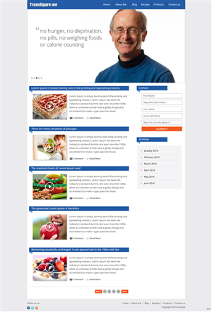 Design Wordpress par pb pour ce projet | Design : #3502001