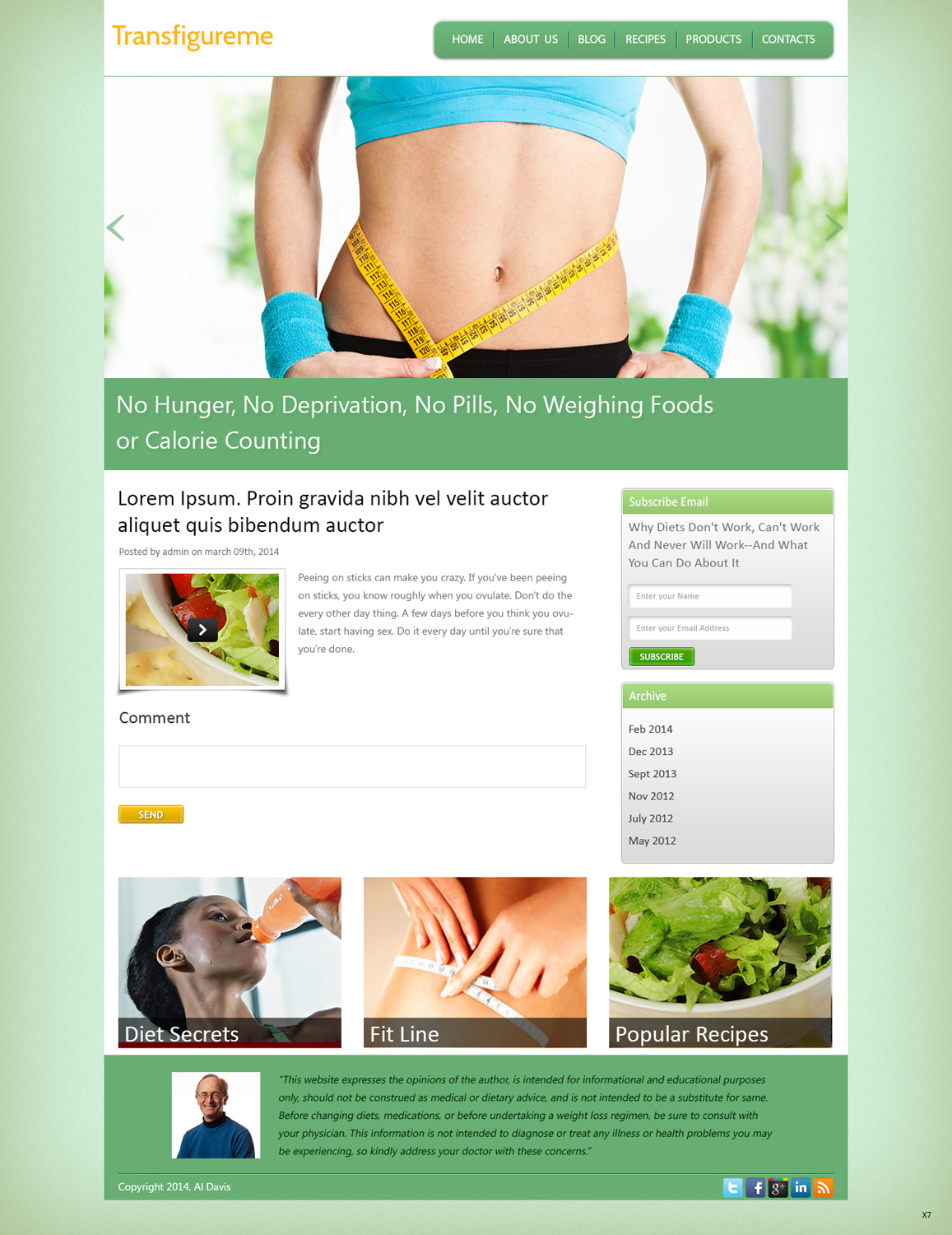 Wordpress Design by pb for this project | Design #3502003