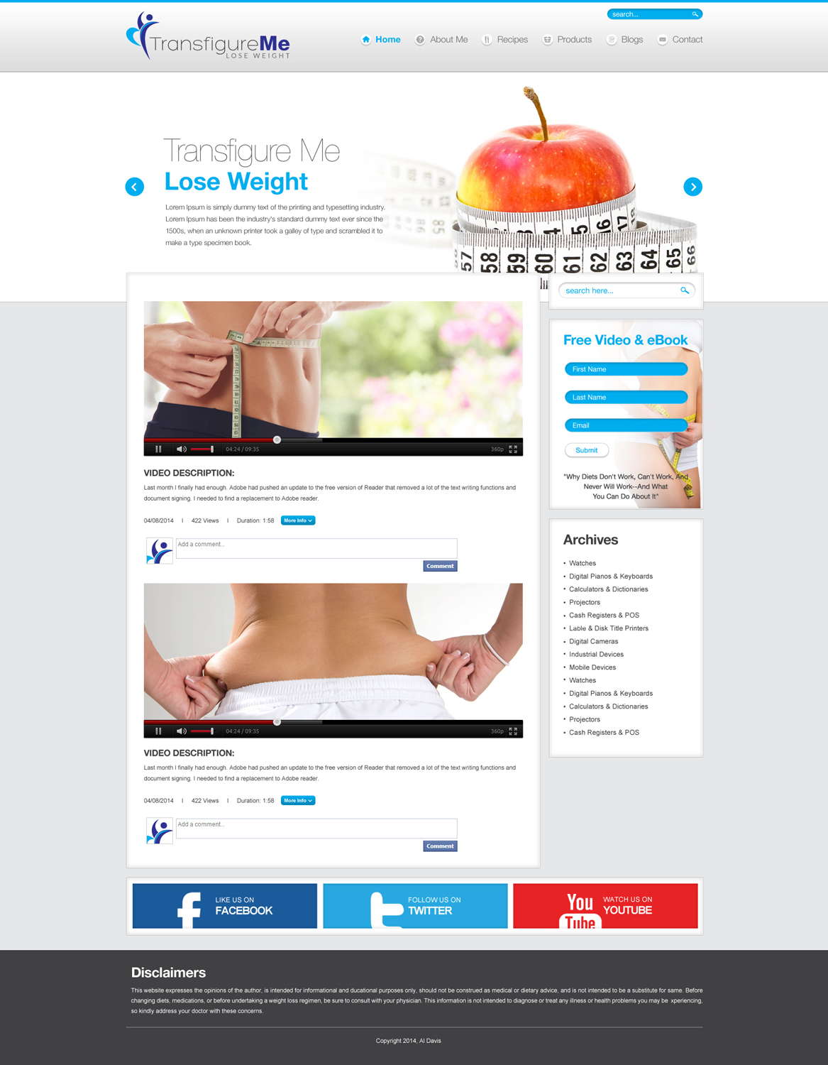 Diseño Wordpress por Impressive Sol para este proyecto | Diseño #3498313