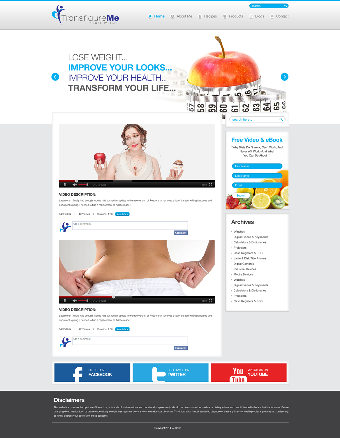 Wordpress Design by Impressive Solutions for this project | Design #3503846