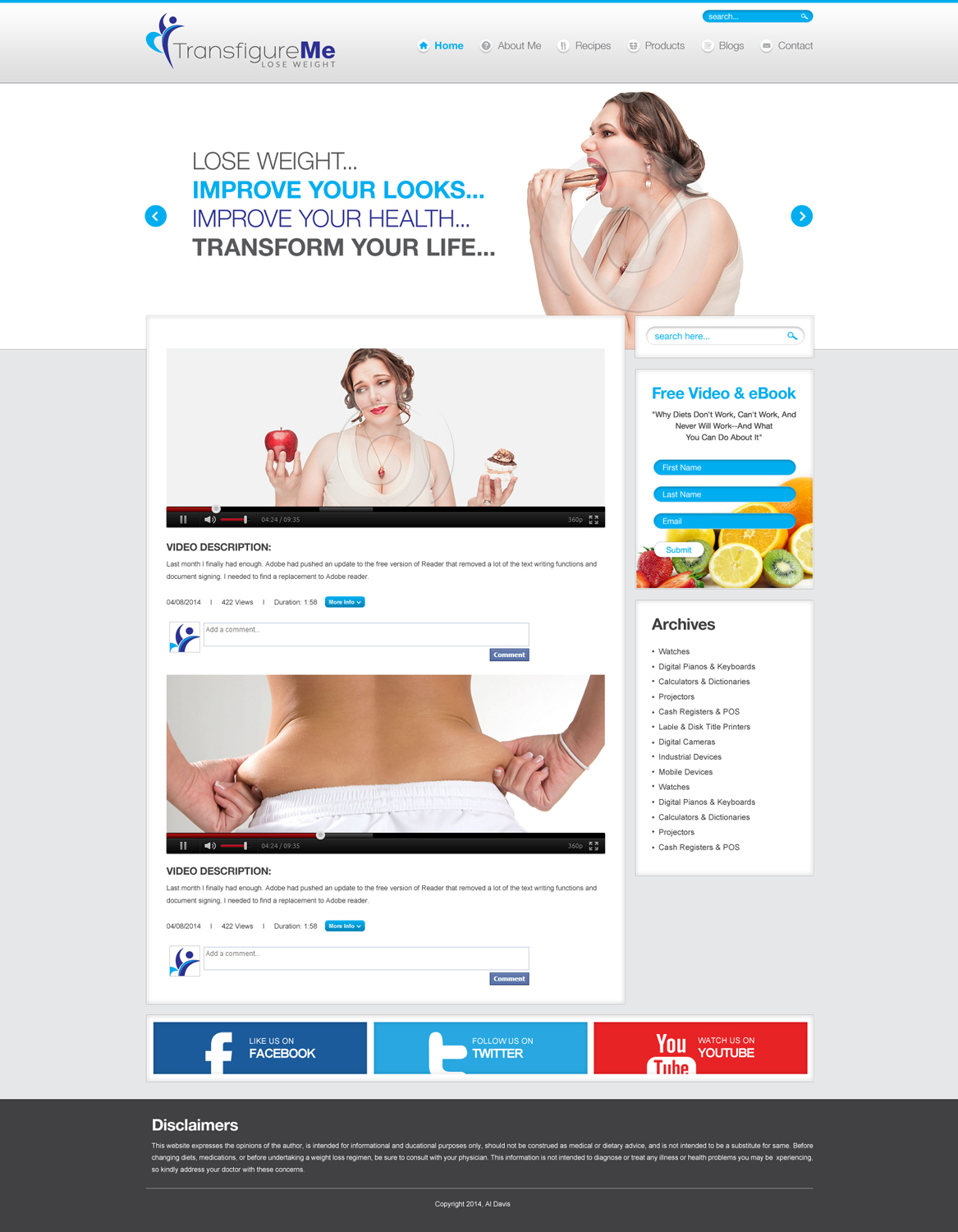 Wordpress Design by Impressive Solutions for this project | Design #3503905