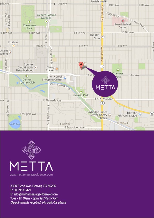 Brochure Design by hema dhawan for metta massage of denver | Design: #3569979
