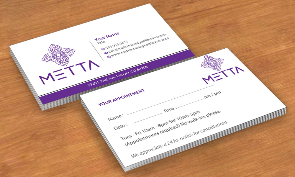 Diseño de Brochure por Sbss para metta massage of denver | Diseño #3527193