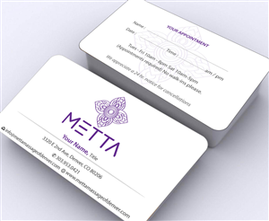 Diseño de Brochure por Sbss para metta massage of denver | Diseño: #3527209