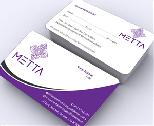 Diseño de Brochure por Sbss para metta massage of denver | Diseño: #3527215