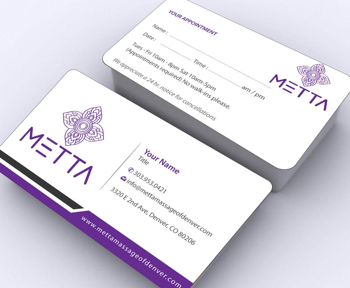 Brochure Design by Sbss for metta massage of denver | Design #3527218