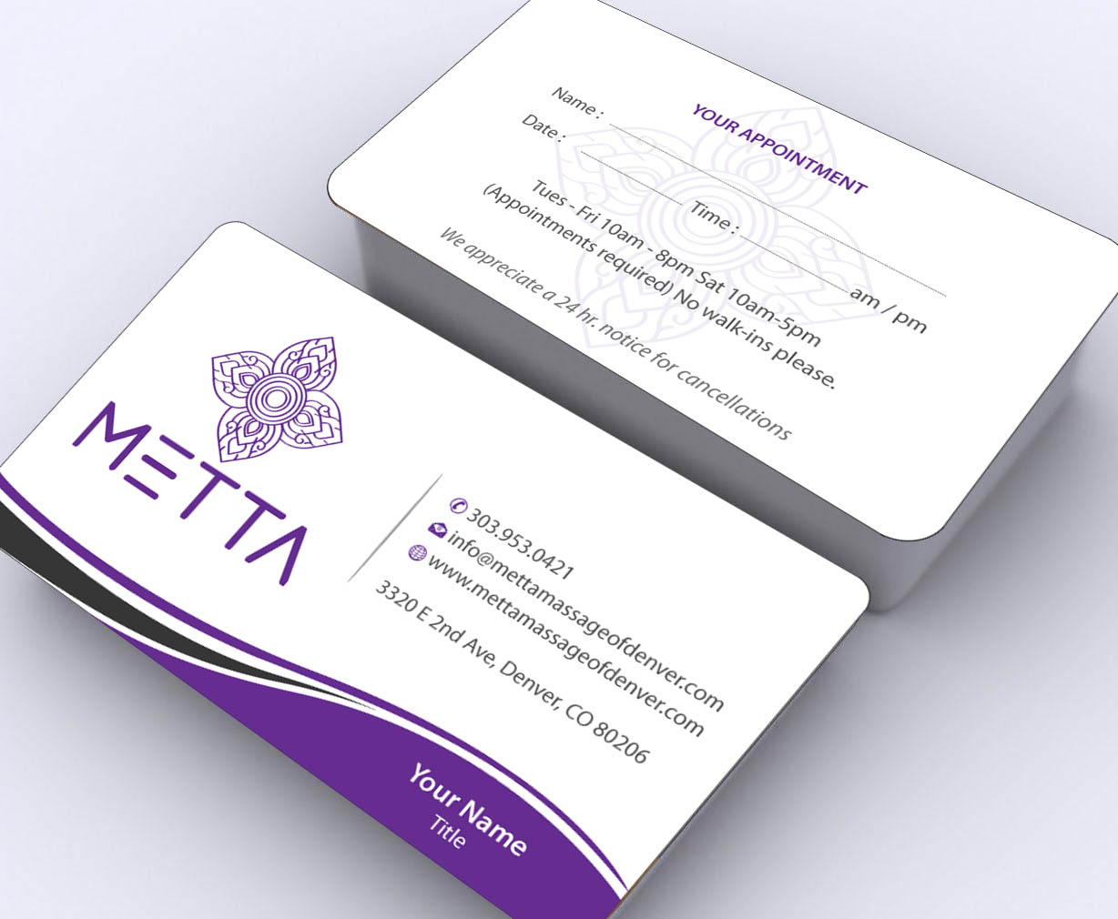 Diseño de Brochure por Sbss para metta massage of denver | Diseño #3527219