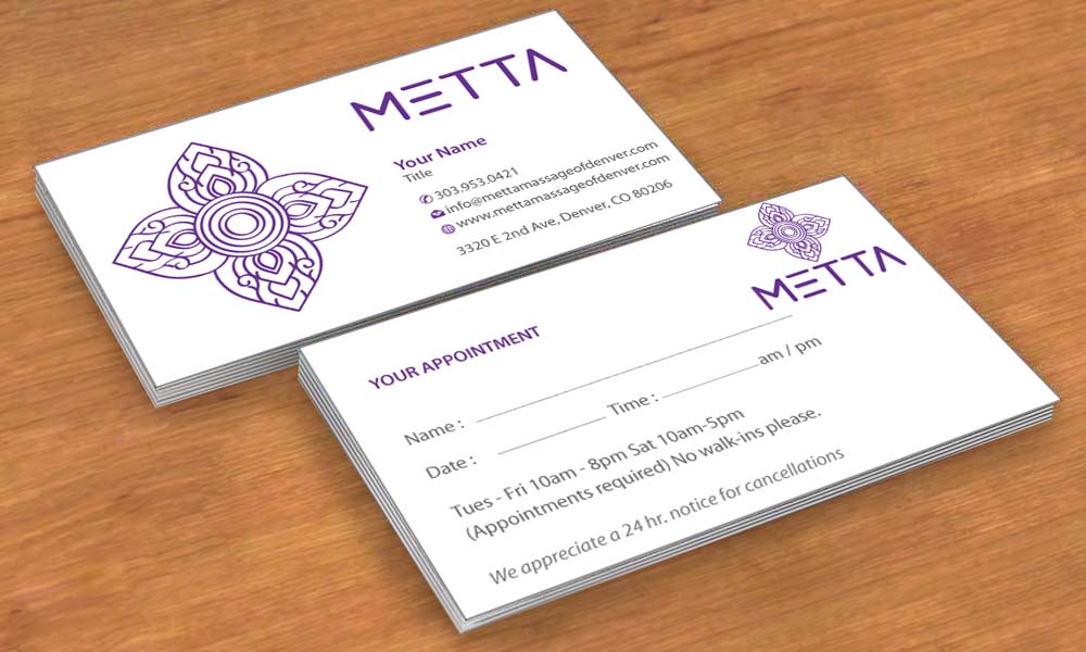 Brochure Design by Sbss for metta massage of denver | Design #3527377