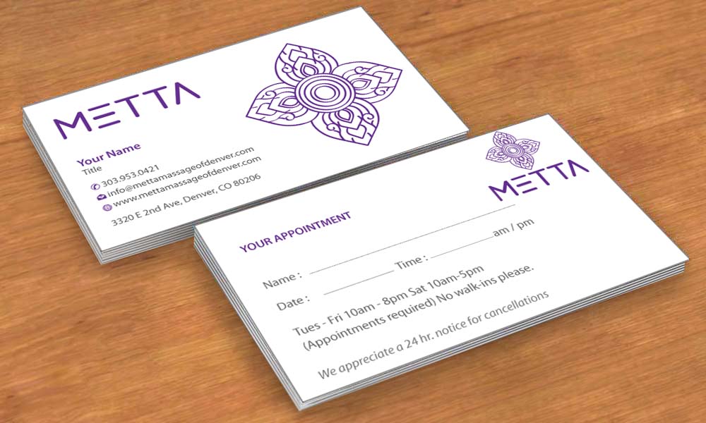Brochure Design by Sbss for metta massage of denver | Design #3527383