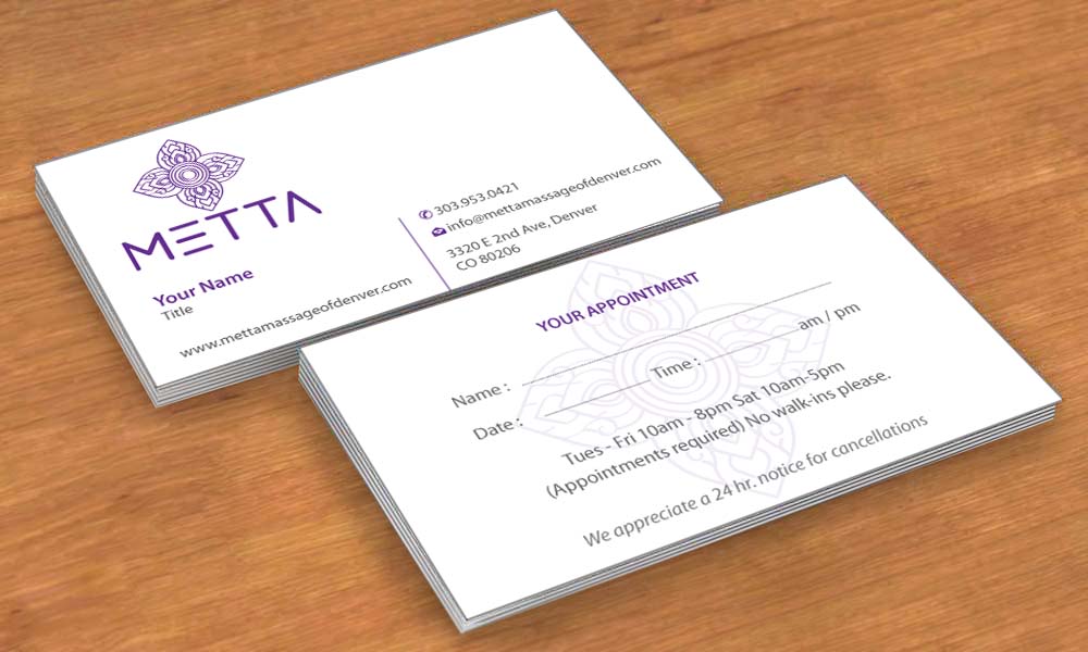 Diseño de Brochure por Sbss para metta massage of denver | Diseño #3527420