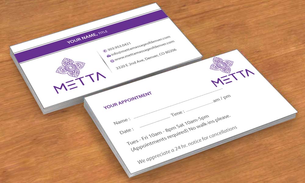 Diseño de Brochure por Sbss para metta massage of denver | Diseño #3527425