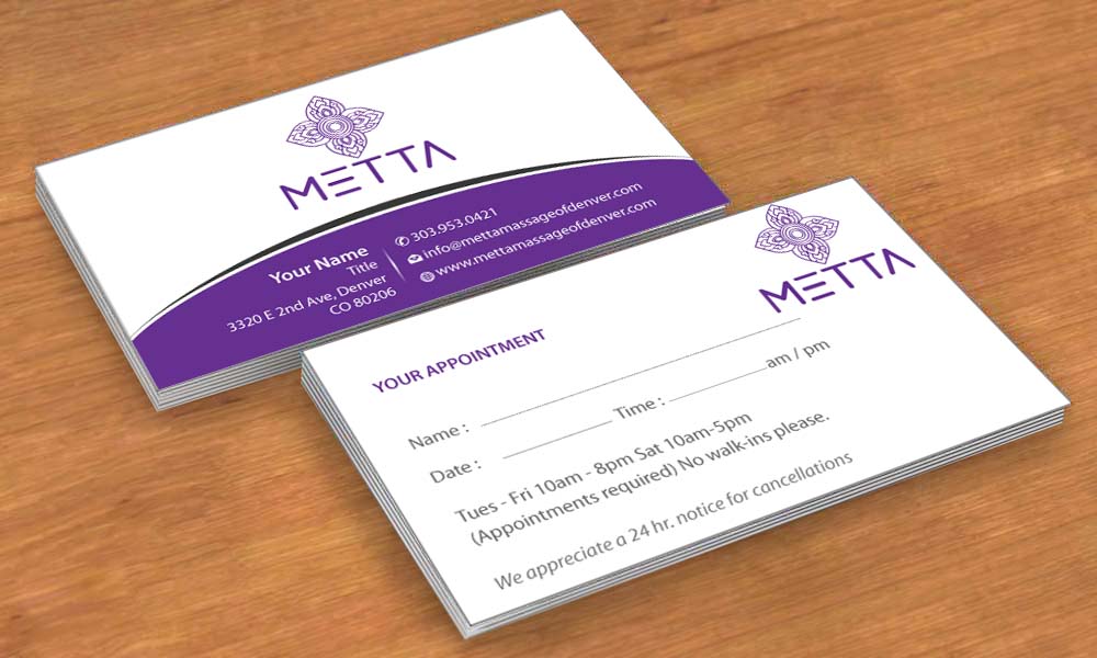Design de Brochure par Sbss pour metta massage of denver | Design #3527429