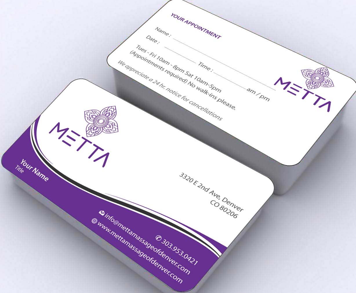 Diseño de Brochure por Sbss para metta massage of denver | Diseño #3527462