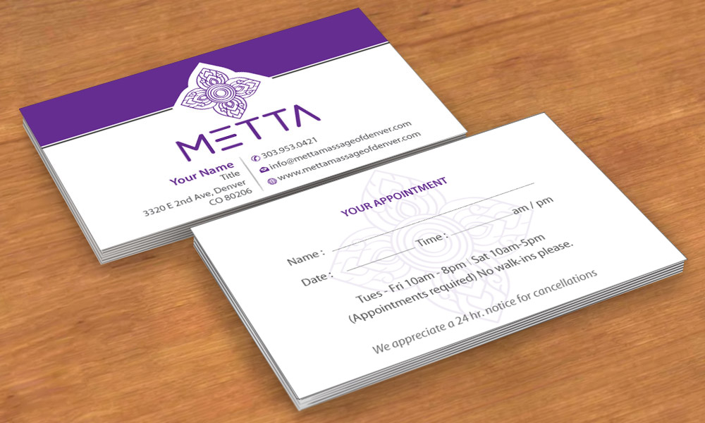 Brochure Design by Sbss for metta massage of denver | Design #3528576