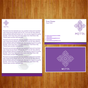 Brochure Design by Atique IT for metta massage of denver | Design: #3524552