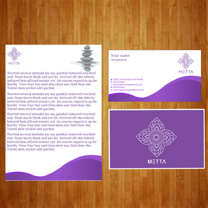 Brochure Design by Atique IT for metta massage of denver | Design: #3524561