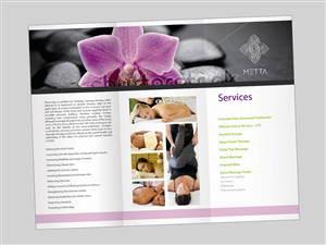 Diseño de Brochure por Svetlin Angelov para metta massage of denver | Diseño: #3501985
