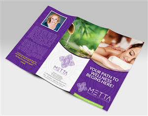 Diseño de Brochure por JCR para metta massage of denver | Diseño: #3490328