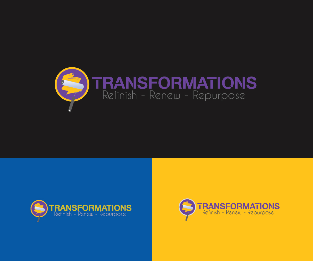 Logo Design by Matrix5 Creative for Transformations Refinishing | Design #3665106