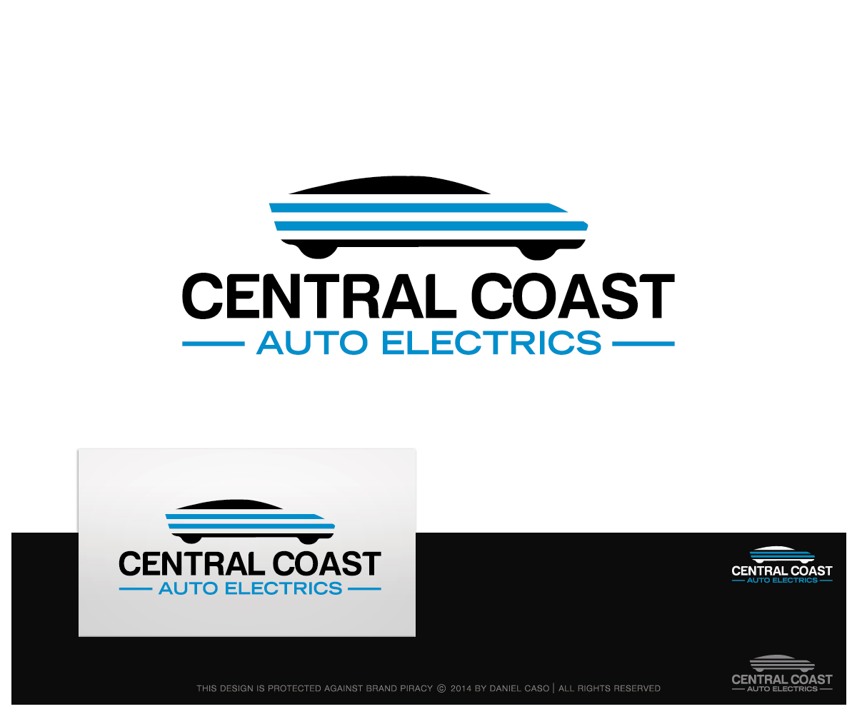 Logo Design by Daniel Caso Design for Central Coast Auto Electrics | Design #3520665