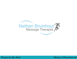 Logo Design by  Alpo Stark for Nathan Bruinhout Massage Therapist | Design: #3536763
