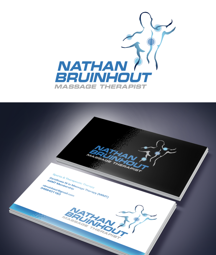 Logo Design by designgreen for Nathan Bruinhout Massage Therapist | Design: #3578100