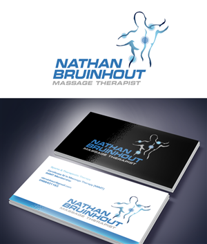 Logo Design by designgreen for Nathan Bruinhout Massage Therapist | Design: #3578100
