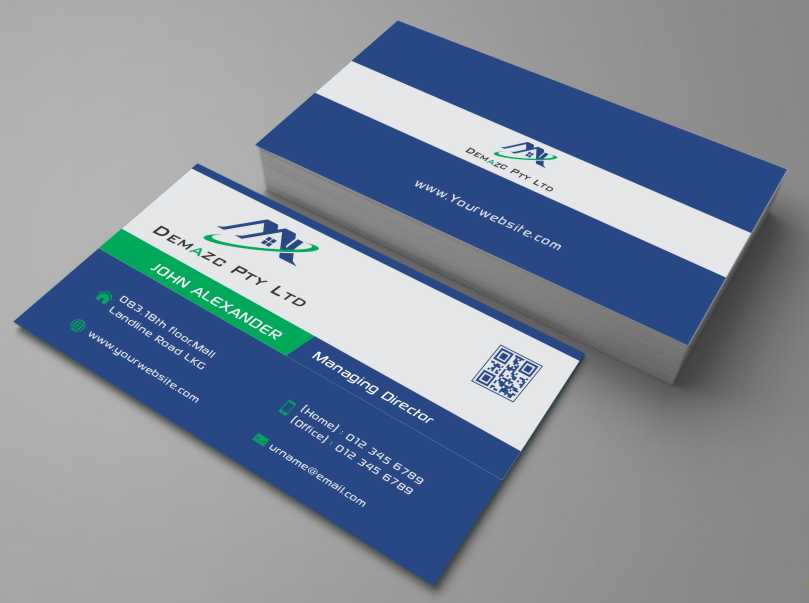 Business Card Design by AwsomeD for demazc Pty Ltd | Design #3487905